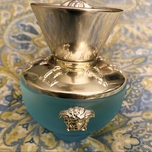 Versace Dylan Turquoise Eau De Toilette 1.7 oz rarely used-no box